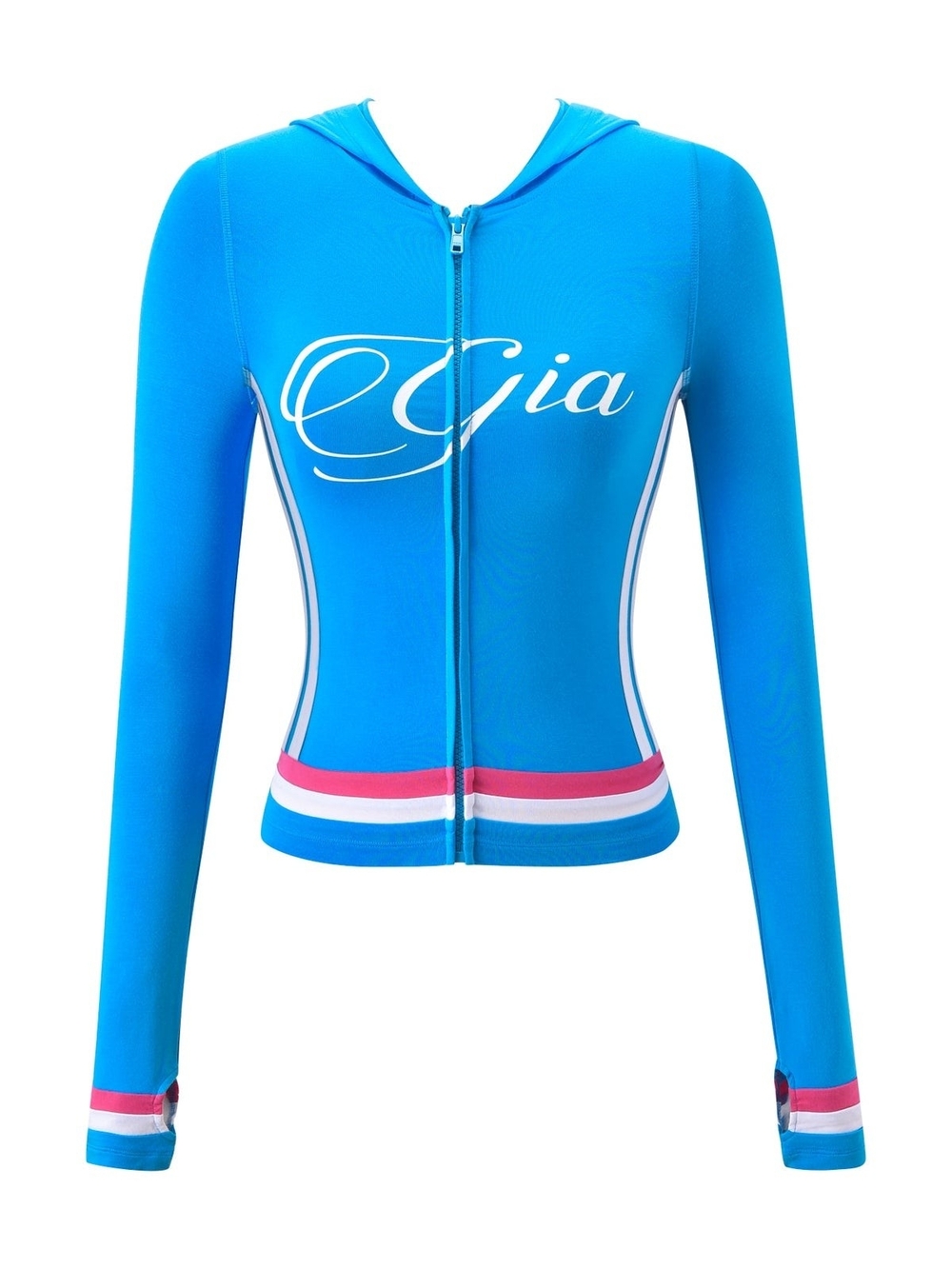 I.AM.GIA VARSITY BLARE STRIPED HOODIE Size L - Picture 4 of 5